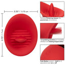 French Kiss Seducer Massager with flickering teaser, 12 functions, and push-button control for powerful, on-the-go pleasure stimulation.