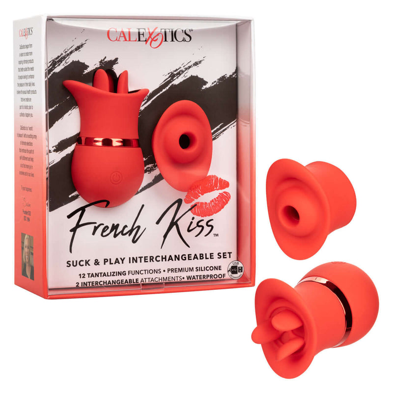 French Kiss Suck and Play Set: Double the Pleasure, Oh La La!