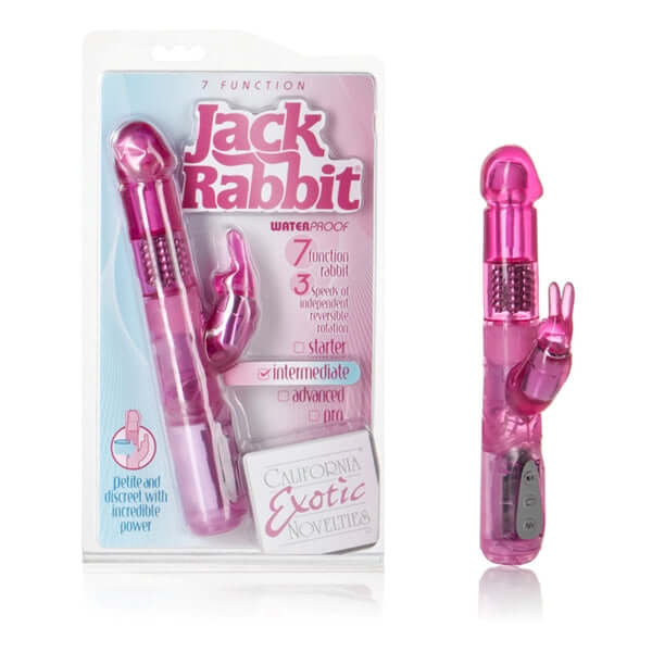 California Exotic Novelties JACK RABBIT 7 FUNCTION PINK at $42.99