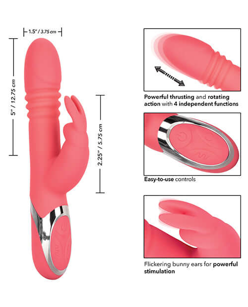 California Exotic Novelties Enchanted Exciter Pink Rabbit Style Vibrator at $54.99