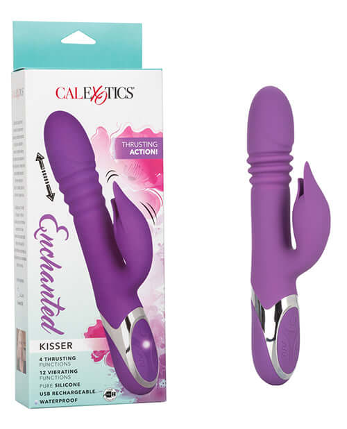 California Exotic Novelties Enchanted Kisser Rabbit Style Vibrator from California Exotic Novelties at $59.99