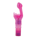 Butterfly Kiss Pink Vibrator - 3-Speed G-Spot and Clitoral Stimulator for Enhanced Pleasure
