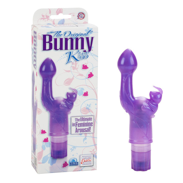 California Exotic Novelties Original Bunny Kiss Purple Vibrator at $14.99