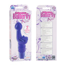 California Exotic Novelties Silicone Butterfly Kiss Purple Vibrator at $19.99