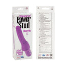 California Exotic Novelties Waterproof Power Stud Cliterrific Dong Purple Vibrator at $24.99