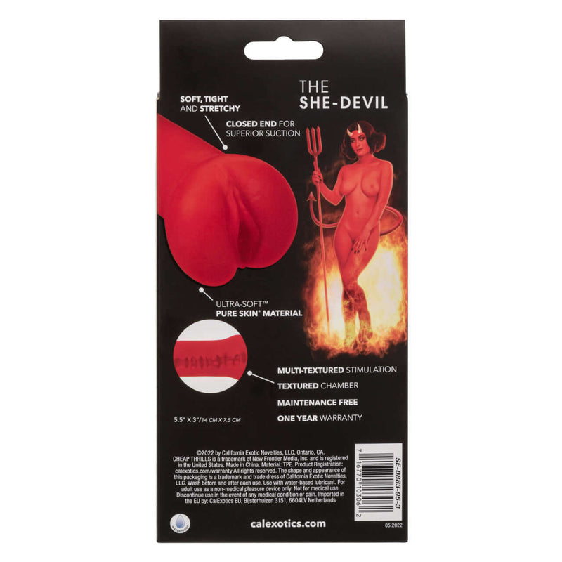 Cheap Thrills The She Devil Blood Red Stroker