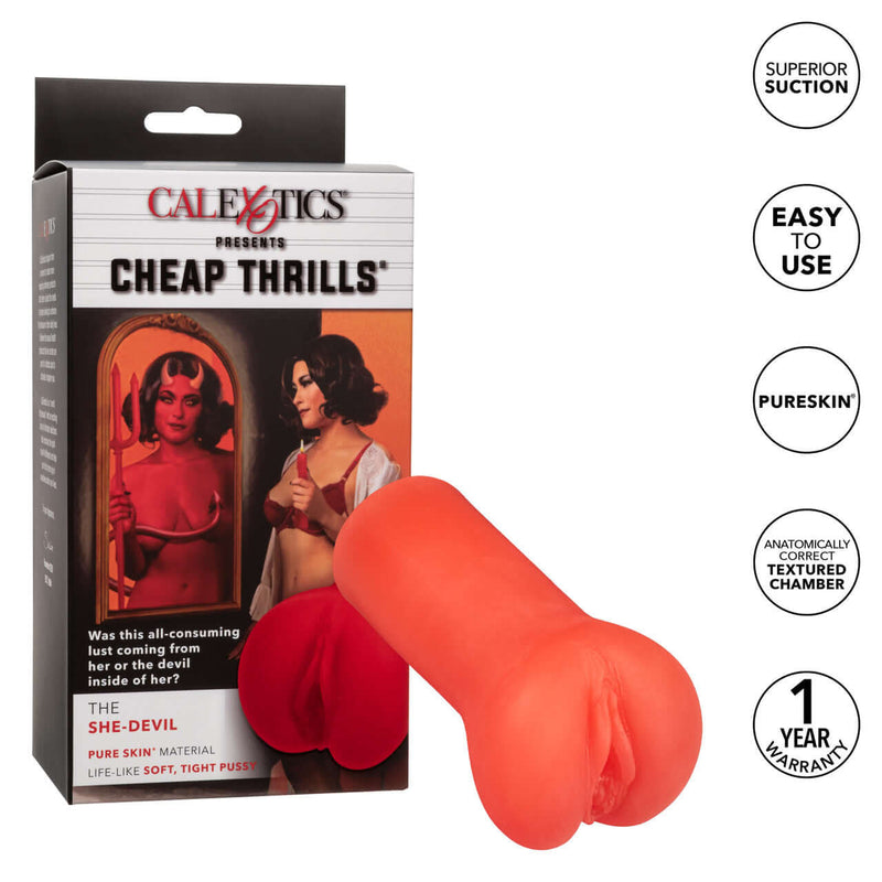 Cheap Thrills The She Devil Blood Red Stroker