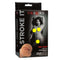 Stroke It Tight Pussy Brown Male Masturbator packaging showcasing lifelike design and PureSkin material from California Exotic Novelties.