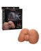 California Exotic Novelties Stroke It Life Size Ass Brown Male Masturbator at $99.99