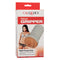 California Exotic Novelties Ribbed Gripper Dark Brown Stroker packaging showing product and key features