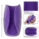 California Exotic Novelties The Gripper Spiral Grip Stroker Purple at $19.99