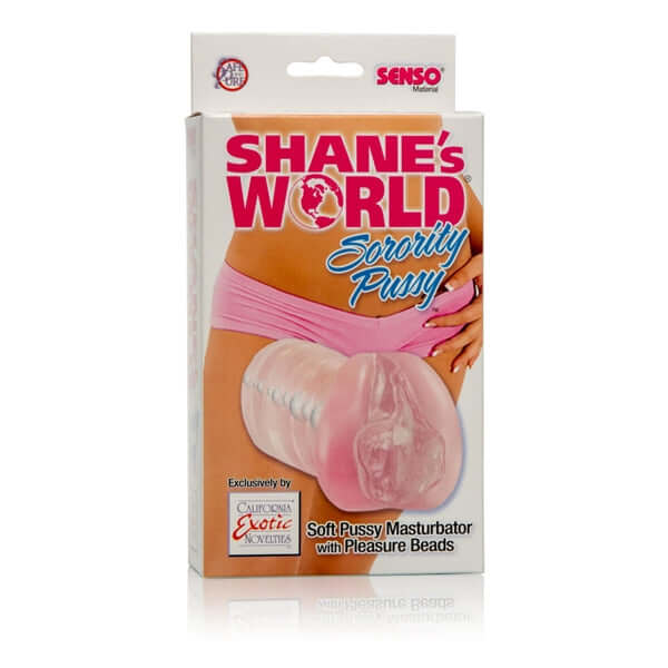 California Exotic Novelties SHANES WORLD SORORITY PUSSY at $11.99