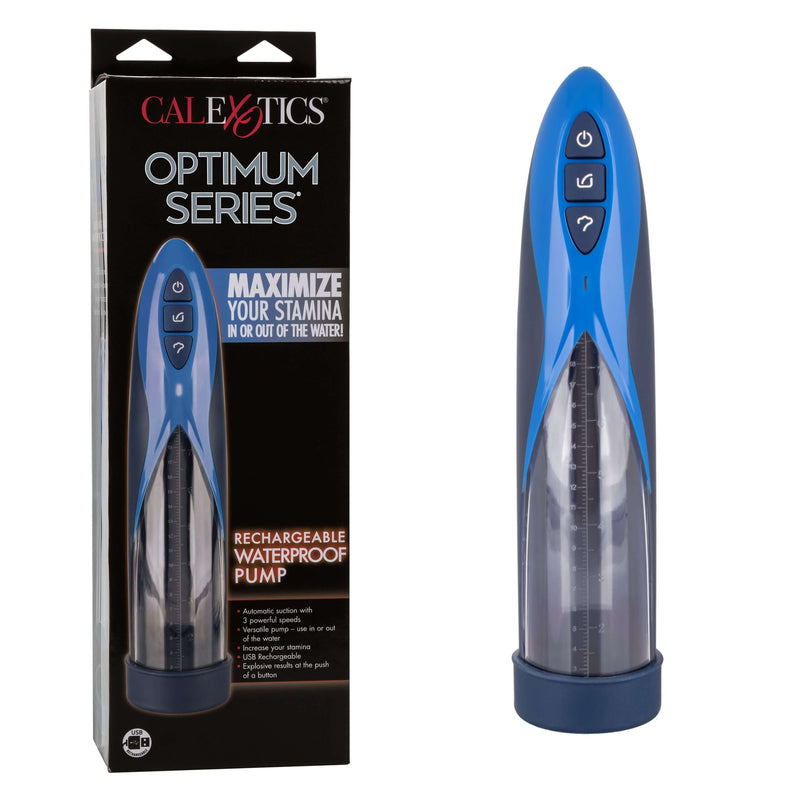 California Exotic Novelties Optimum Series Rechargeable Waterproof Pump at $129.99