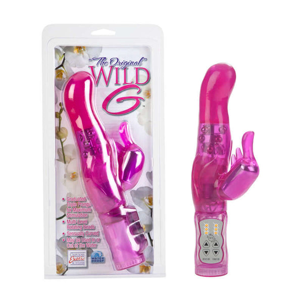 California Exotic Novelties The Original Wild G Pink Vibe at $55.99