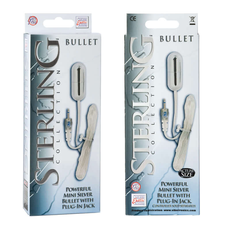 California Exotic Novelties Sterling Collection Mini Silver Bullet at $8.99