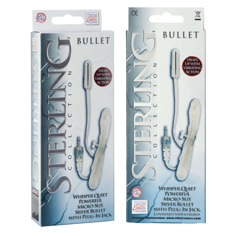California Exotic Novelties Sterling Collection Micro Silver Bullet at $8.99