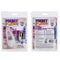 Pocket Exotics Vibrating Gold Bullet packaging, showcasing a compact vibrator and detailed features for pleasure.