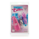 California Exotic Novelties Pocket Exotics Snow Bunny Bullet Vibrator Pink Set at $11.99