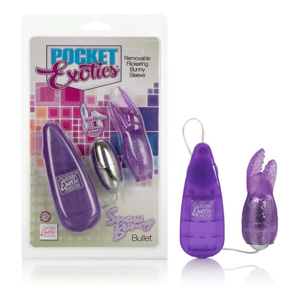 California Exotic Novelties POCKET EXOTIC SNOW BUNNY BULLET PURPLE at $10.99