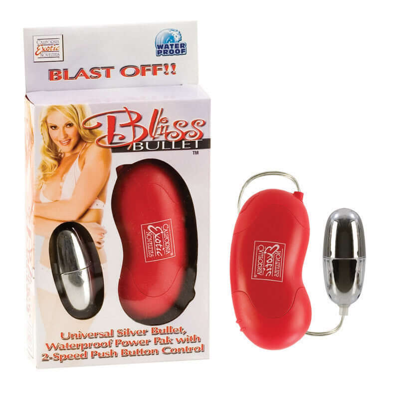 California Exotic Novelties Bliss Bullet Red Vibrator at $10.99