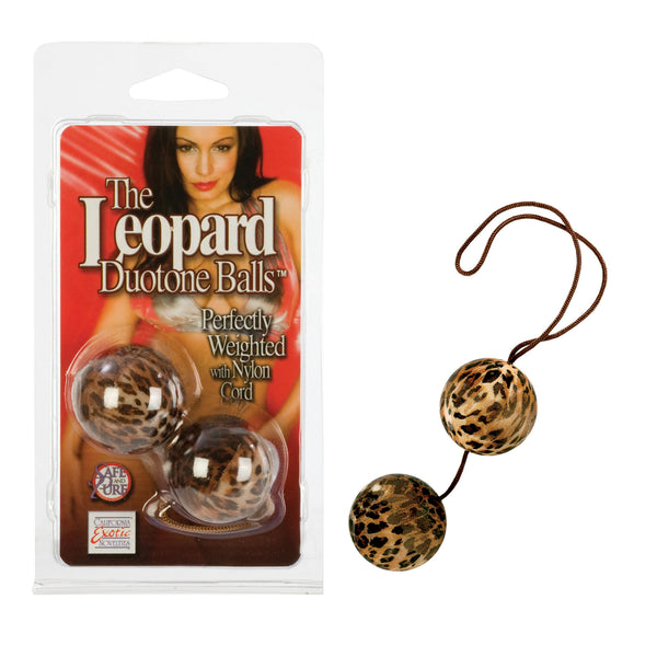 California Exotic Novelties The Leopard Duotone Balls at $6.99