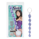 California Exotic Novelties Swirl Pleasure Anal Beads Purple at $7.99