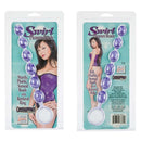 California Exotic Novelties Swirl Pleasure Anal Beads Purple at $7.99