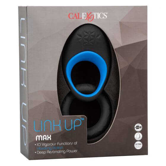 California Exotic Novelties Link Up Max Dual Stimulating Cock Ring at $49.99