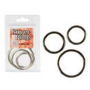 California Exotic Novelties Silver Metal Ring 3 Piece Set at $7.99