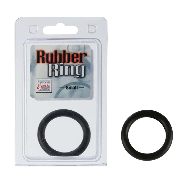California Exotic Novelties RUBBER RING BLACK SMALL at $3.99