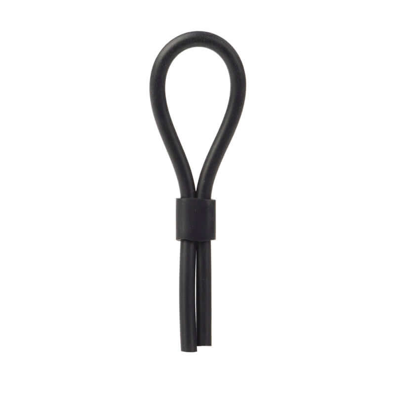 California Exotic Novelties Silicone Stud Lasso Ring Black at $7.99