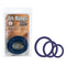 California Exotic Novelties Tri-Rings Blue Set at $5.99
