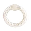 California Exotic Novelties Pearl Beaded Prolong Ring White at $9.99
