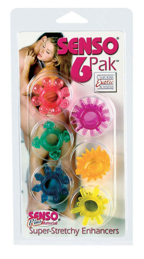 California Exotic Novelties SENSO 6 PAK at $6.99