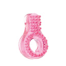 California Exotic Novelties Stim Sleeve Stretchy Ring Pink at $5.99