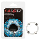 California Exotic Novelties Steel Beaded Silicone Ring Large from California Exotic Novelties at $5.99