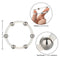 California Exotic Novelties Steel Beaded Silicone Ring XL from California Exotic Novelties at $7.99