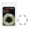 California Exotic Novelties Steel Beaded Silicone Ring XL from California Exotic Novelties at $7.99