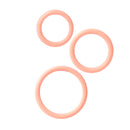 California Exotic Novelties Silicone Support Rings Ivory 3 piece set at $4.99