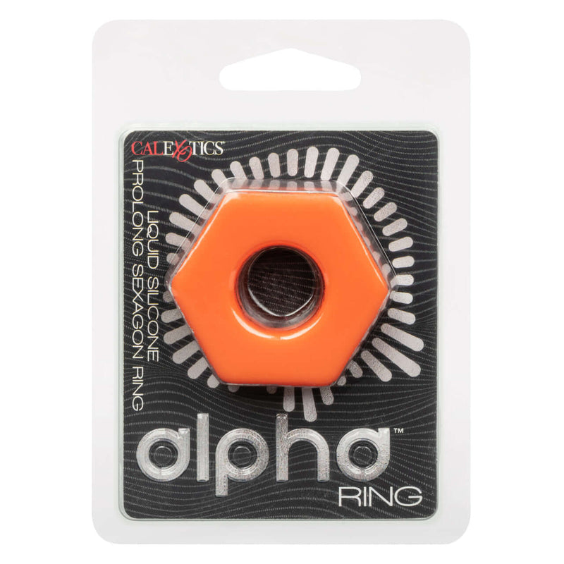 ALPHA LIQUID SILICONE PROLONG SEXAGON RING-1
