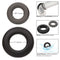 Alpha Liquid Silicone Prolong Set of 2 Rings with stretchable, seamless design, available in two sizes, crafted from durable Liquid Silicone.