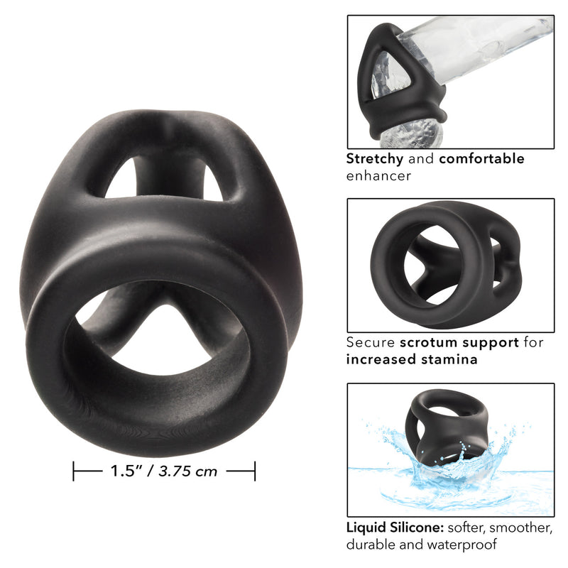 Alpha Liquid Silicone Dual Cage and Ring