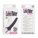 California Exotic Novelties Silicone Love Rider Dual Penetrator Black at $21.99