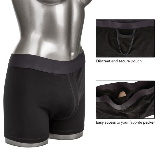 California Exotic Novelties Packer Gear Boxer Brief with Packing Pouch XS/S at $21.99