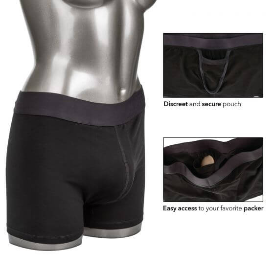 PACKER GEAR BOXER BRIEF W/ PACKING POUCH M/L-3