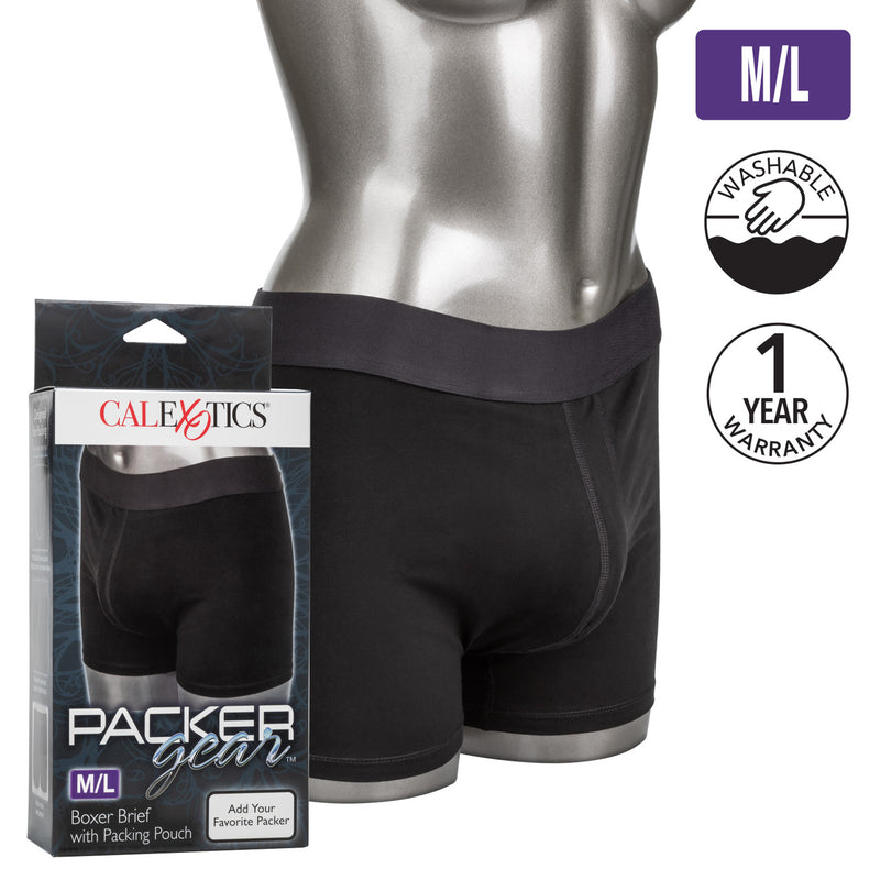 PACKER GEAR BOXER BRIEF W/ PACKING POUCH M/L-6