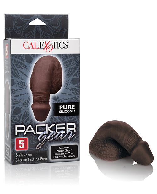 California Exotic Novelties Packer Gear 5 inches Silicone Penis Black at $24.99