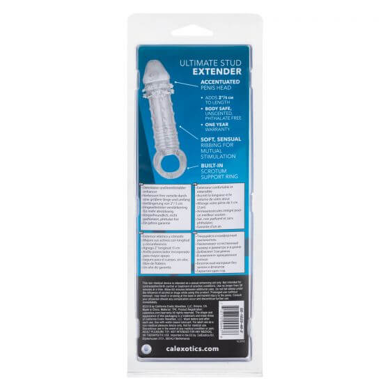 California Exotic Novelties Ultimate Stud Extender Clear from California Exotic Novelties at $10.99