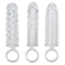 California Exotic Novelties 3 Piece Textured Extension Set Couples Toys at $19.99