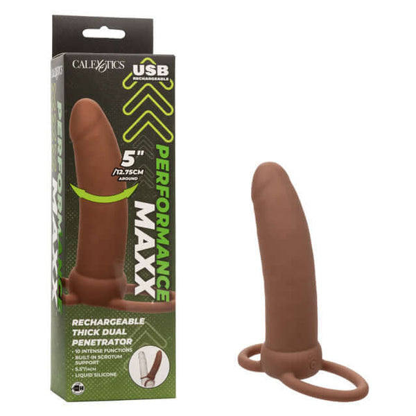 PERFORMANCE MAXX THICK DUAL PENETRATOR BROWN-0